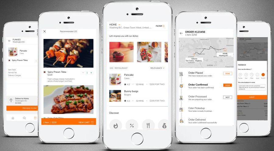 food ordering app