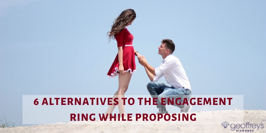 Engagement Ring While Proposing