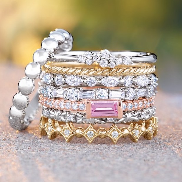 Diamond Anniversary Bands Rings NC