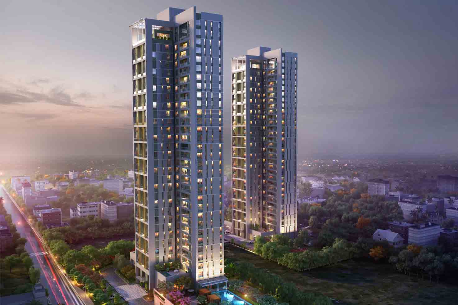 Aurus- Taller Homes near ITC Sonar