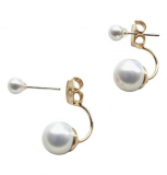 Dual Pearl Earrings- Pearls are Back into Fashion Once Again