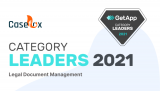 CaseFox Placed at 7th by GetApp’s Category Leaders for Legal Document Management Software