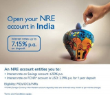 NRE/NRO Savings Account with SBM
