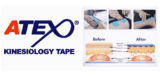 Kinesiology Therapeutic Tape for Rehabilitation Athletic Performance and Daily Muscle Relief | ATEX