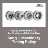 Timing Pulley – High Precision Power Transmission Solution | SUNG-IL MACHINERY