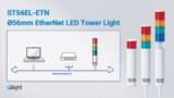 ST56EL-ETN Ø56mm EtherNet LED Tower Light | Qlight