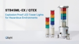 QTEX and STB45ML-EX – Explosion-Proof LED Tower Lights for Hazardous Environments | Qlight