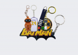 What is the process of making and ordering custom PVC key chains?
